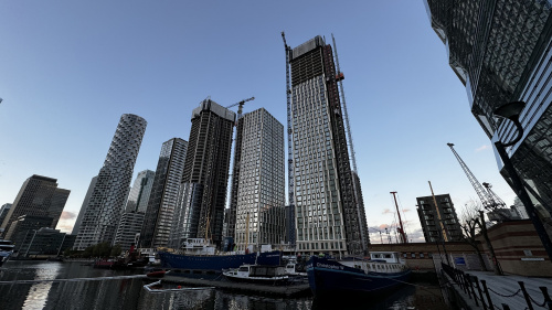 Image: Vývoj montáže modulů na projektu Wood Wharf J1/J3